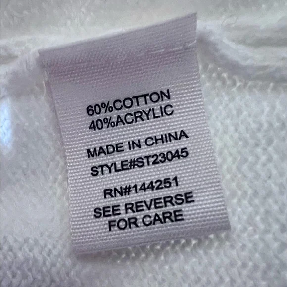 White Festive Sweater - Picture 3 of 3